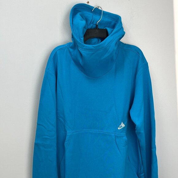 Nike Kyrie Basketball Pullover Oversized Fit Blue Hoodie DQ6111-446 - Picture 1 of 10